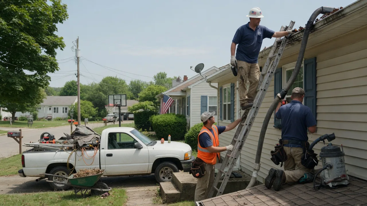 Gutter Installation in Hernshaw, WV near me